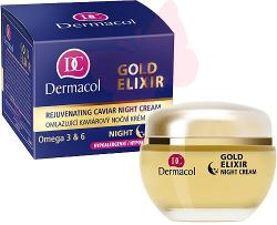 DERMACOL Gold Elixir Rejuvenating Caviar Night krém